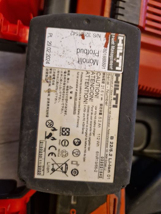 Wiertarka hilti z udarem