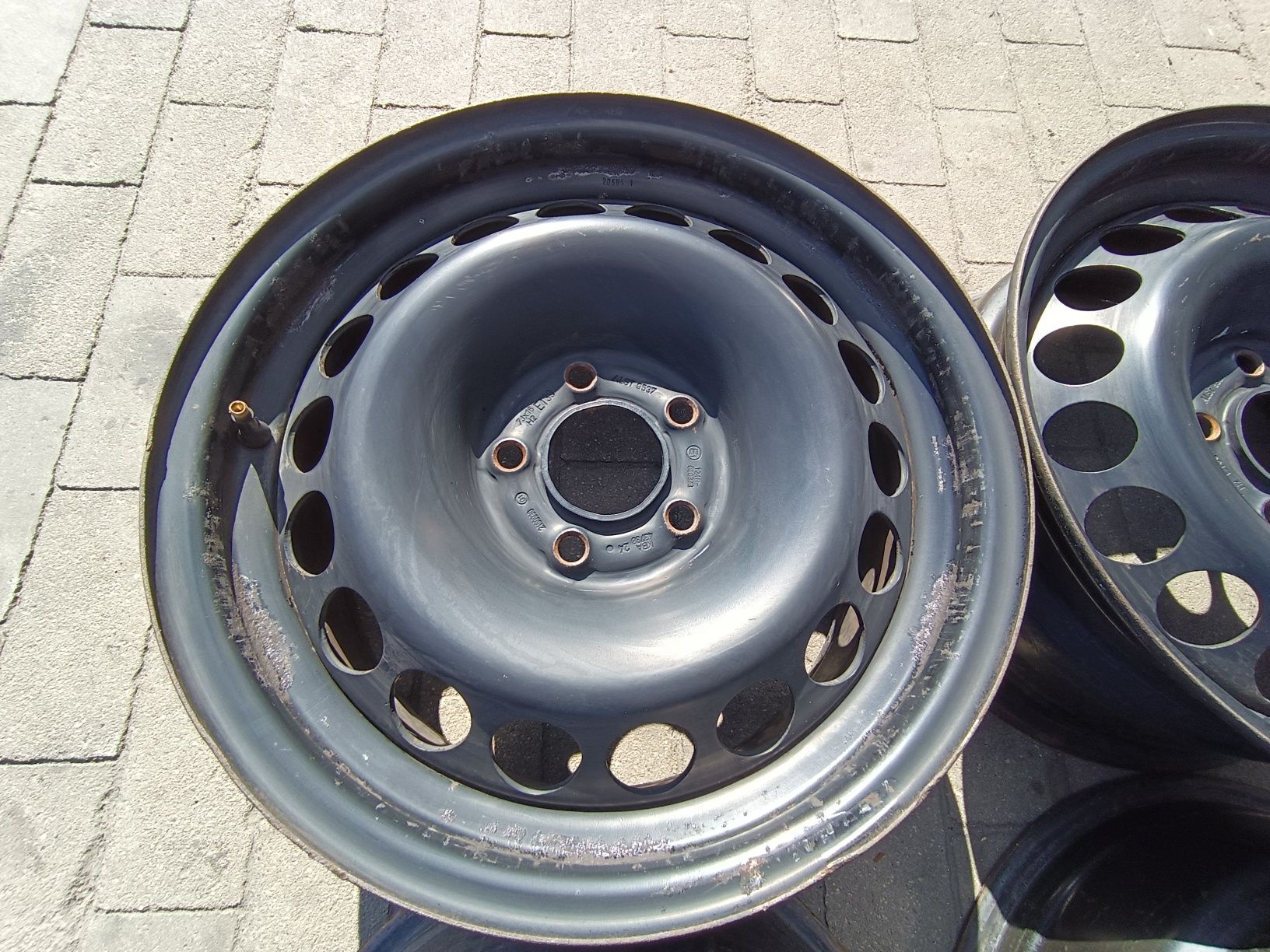 Felgi stalowe 16 Audi S4 B8 5x112 7J16 ET39