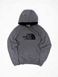 The North Face szara bluza z kapturem L logo