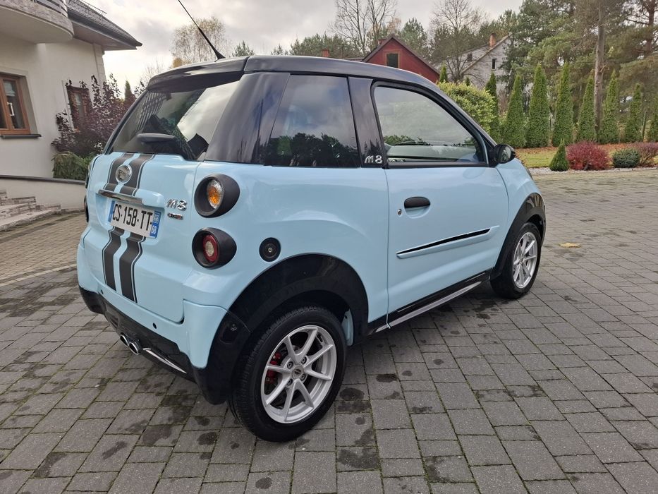 Aixam Microcar M8 skóra-led- TRANSPORT-