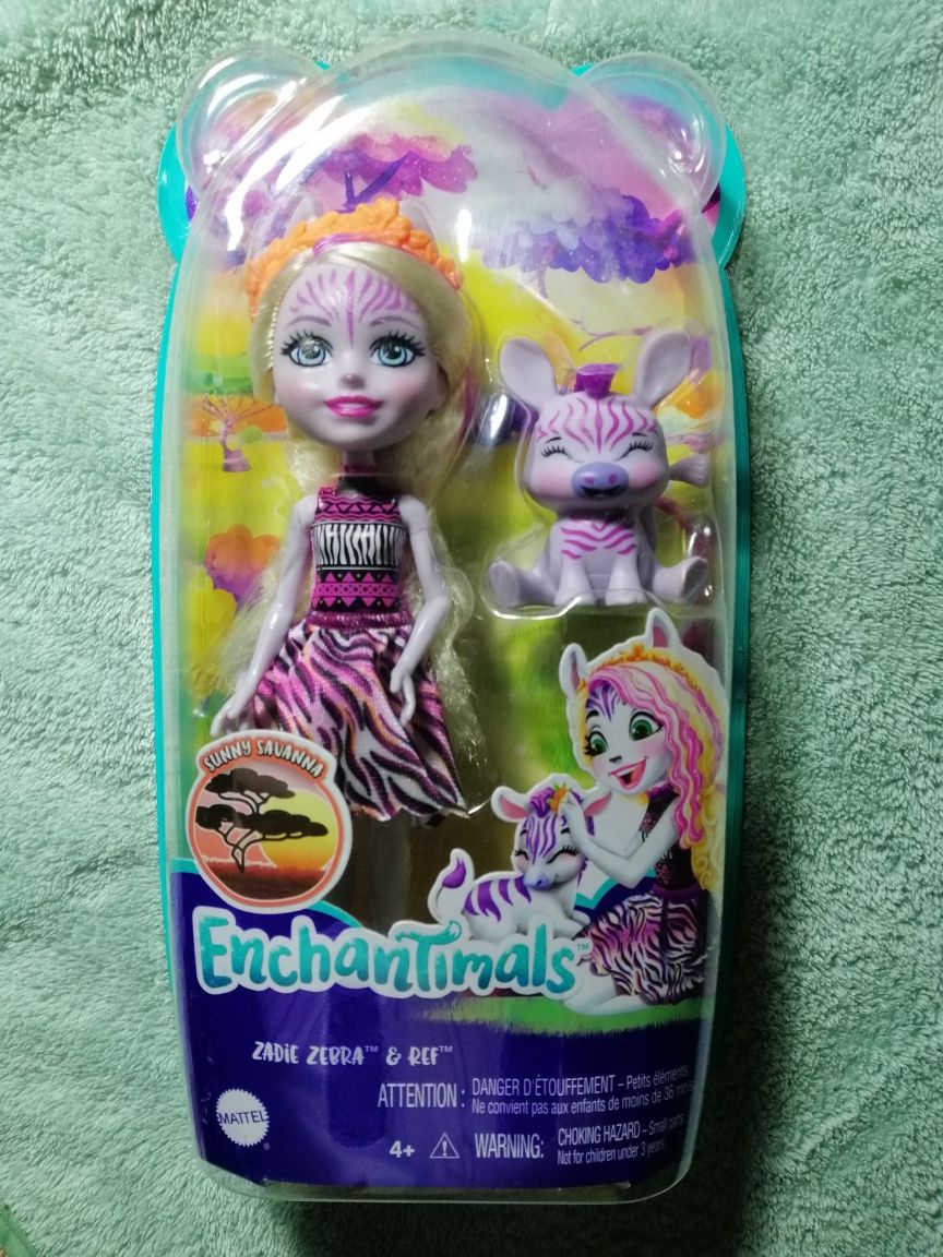 Кукла enchantimals zebra зебра оригинал от Mattel