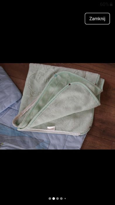 Zestaw do wózka i kocyk otulacz