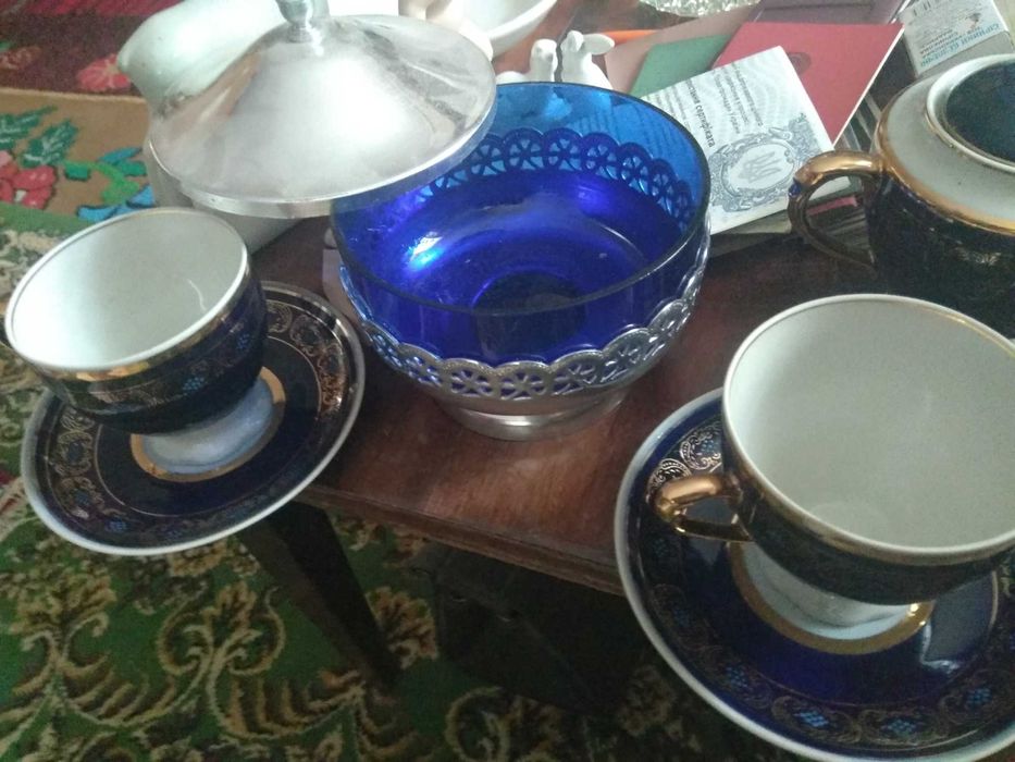 Посуда фарфор ВинтаЖ. Кузнецов. Буки. Корниловы