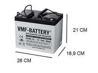 Гелевий акумулятор для ДБЖ VMF - Deep Cycle 12V 85Ah аккумулятор