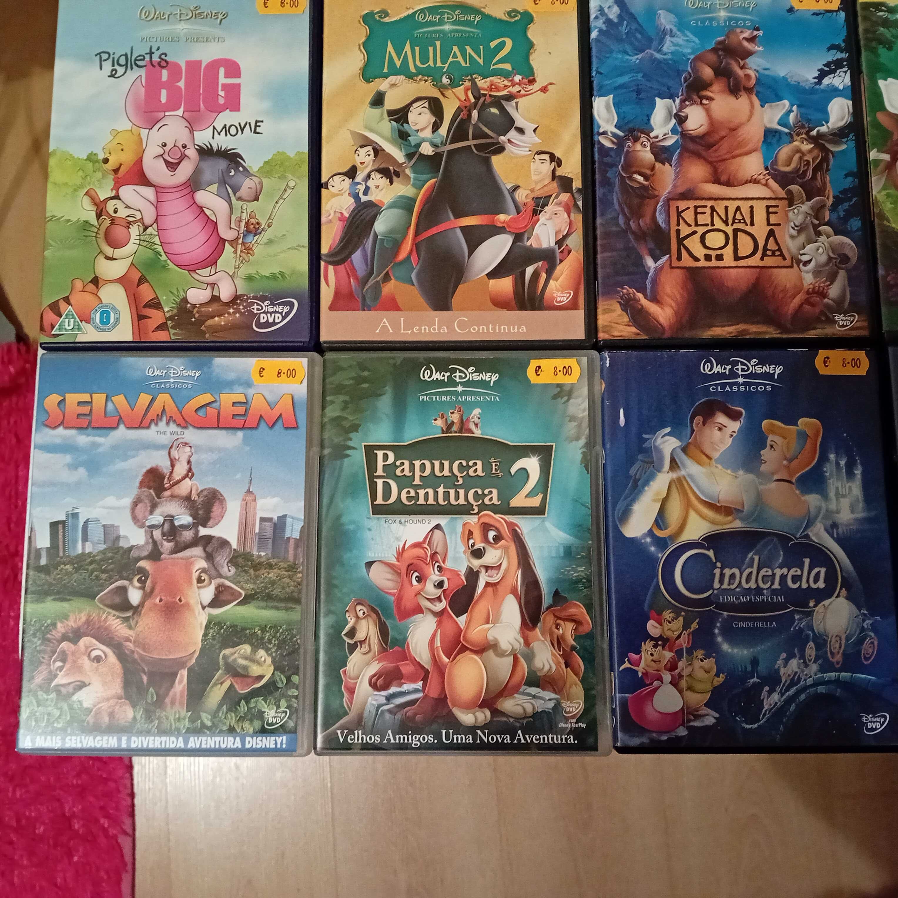 Filmes em Dvd de Animação da Walt Disney II.