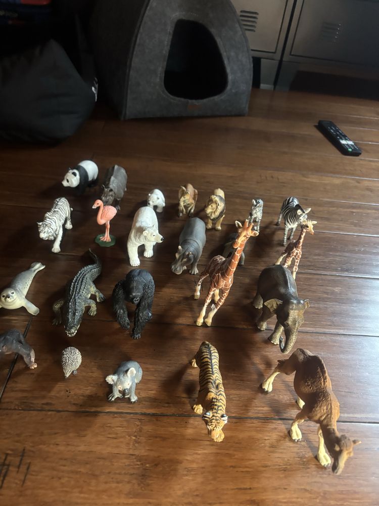 Schleich afryka, zoo, dzikie zwierzęta