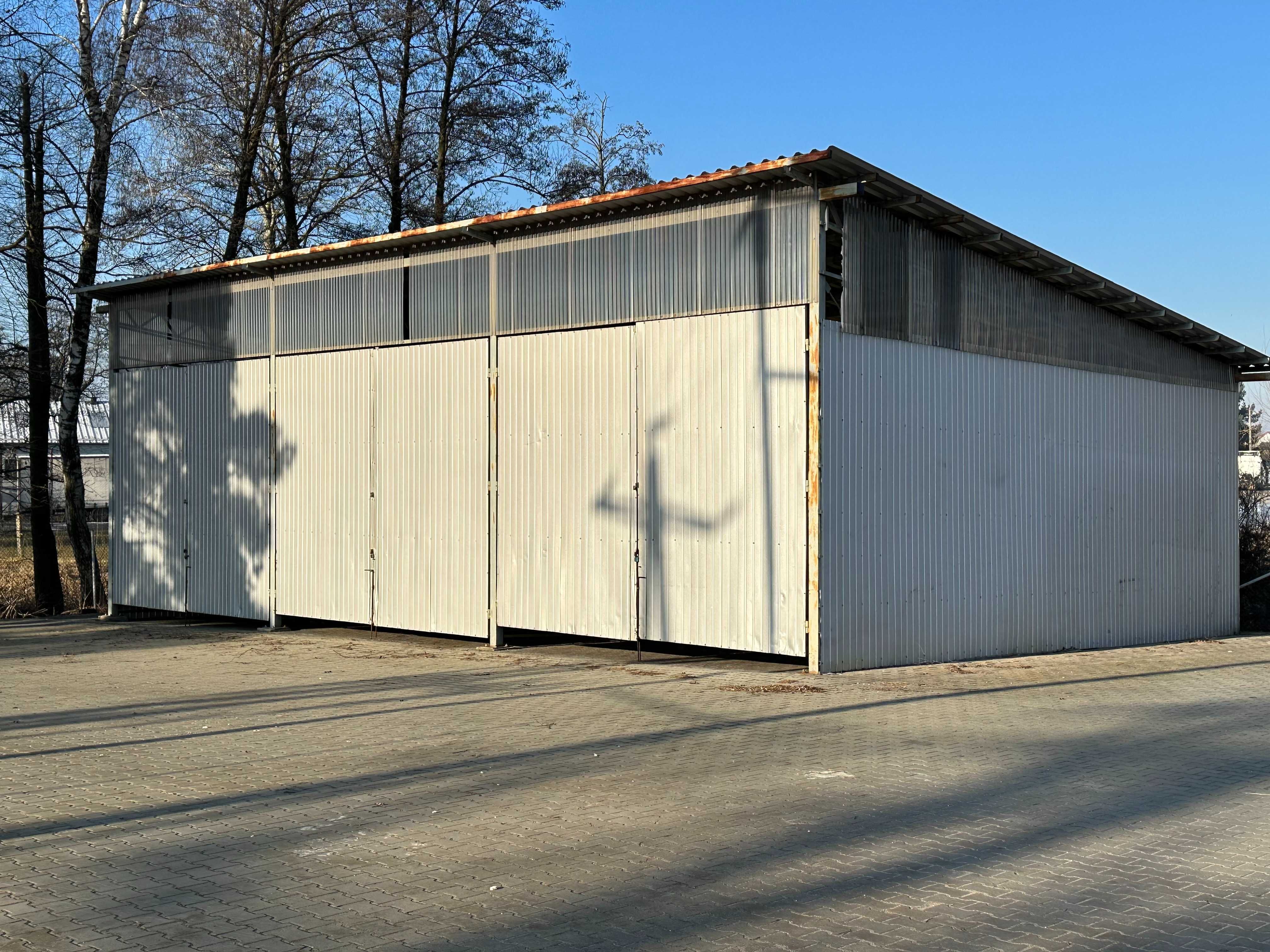 Wynajmę 2 hale 1170 m2 i teren 7000 m2 przy trasie Łódź Wrocław FV.