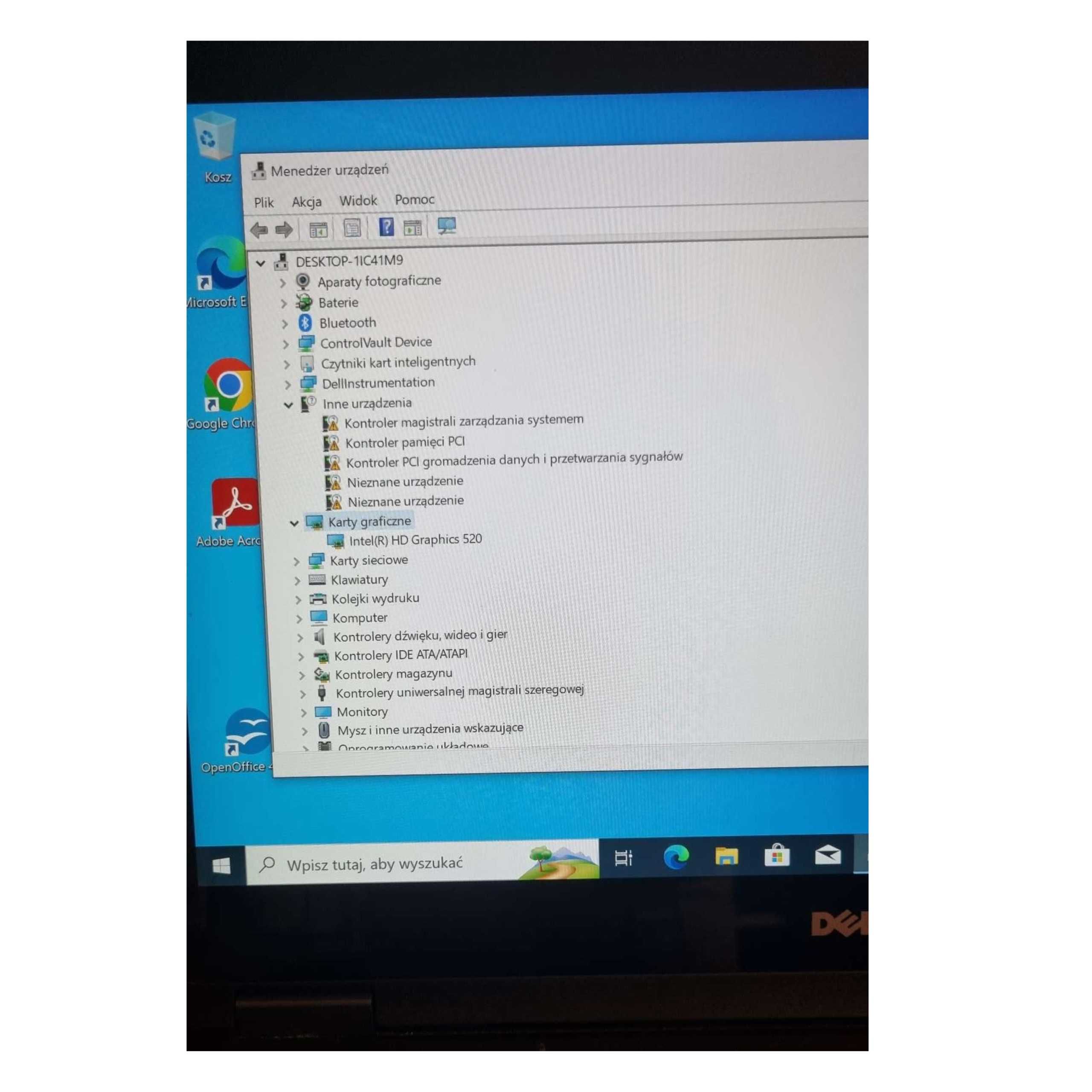 Laptop DELL Latitude E7470 - dotykowy ekran