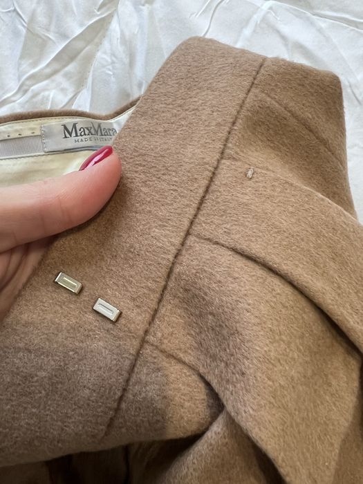Вкорочені штани брюки max mara camel