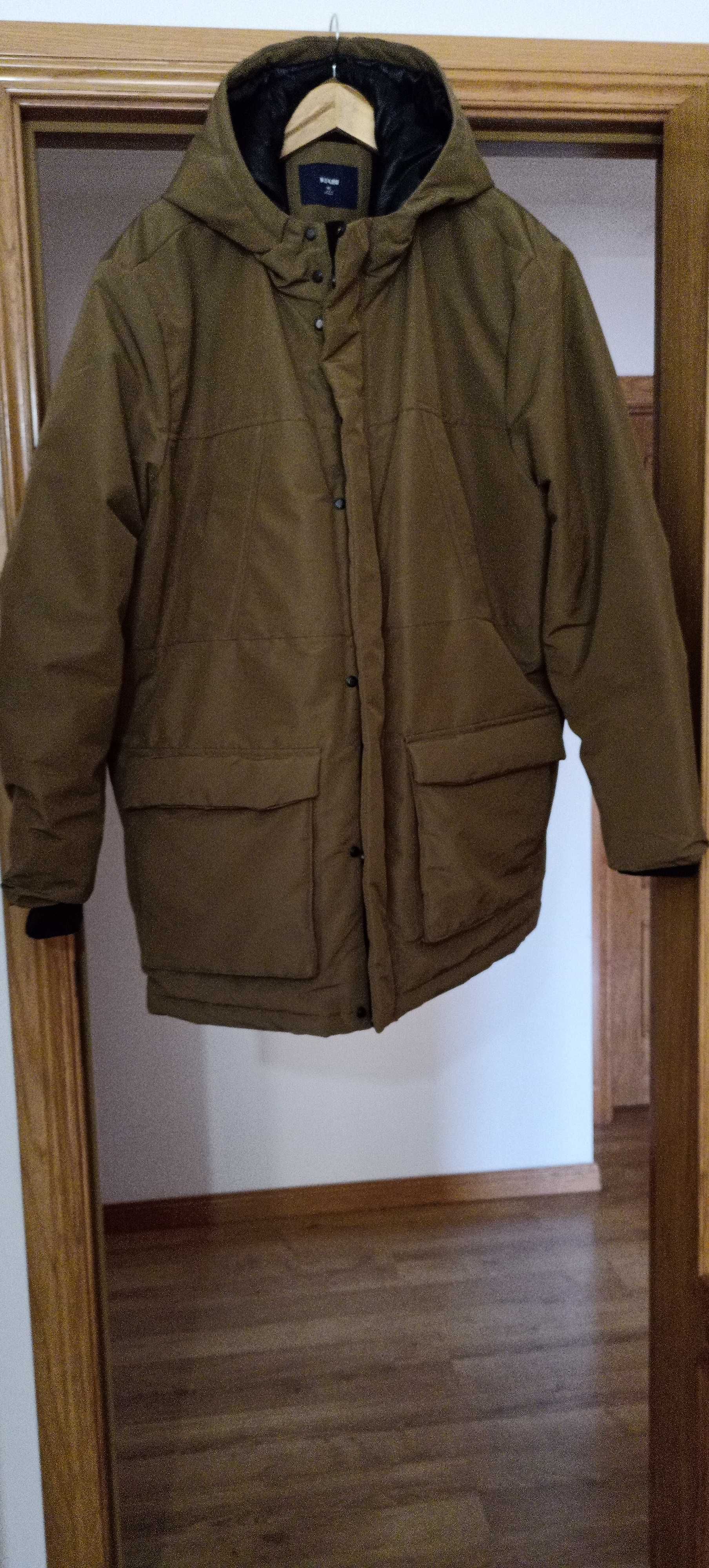 Kiabi Parka com capuz - castanho claro 4 XL