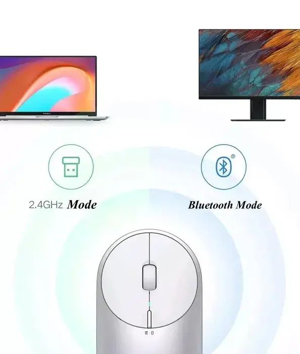 Мышь Xiaomi Mi Portable Mouse 2 (BXSBMW02)
беспроводная мышка apple