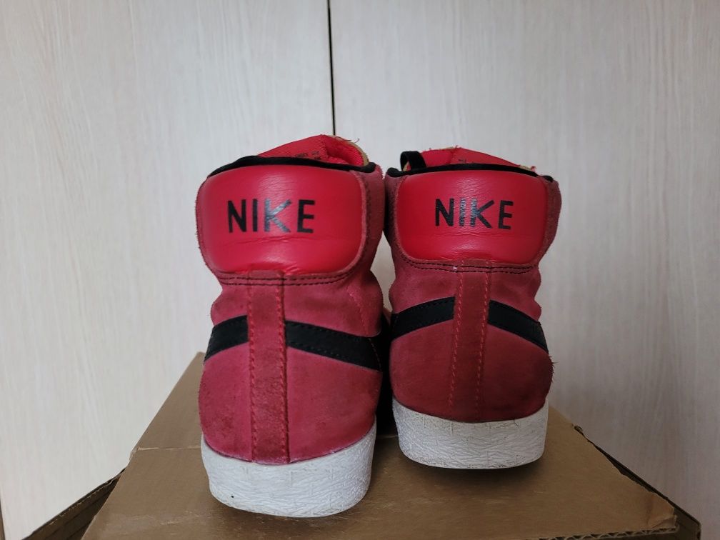 Nike blazer red wysokie