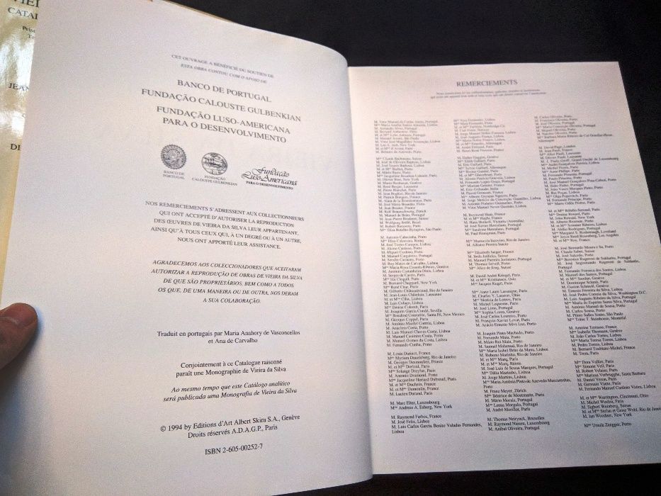 Catalogue Raisonné Vieira da Silva