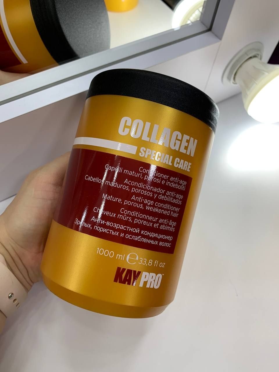 Шампунь KayPro Collagen анти-возрастной для ослабленных,пористых волос