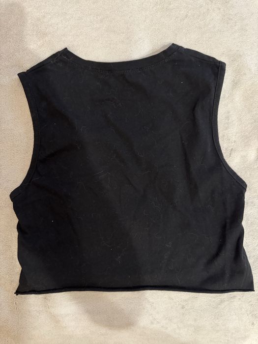 Свободный топ с принтом орла