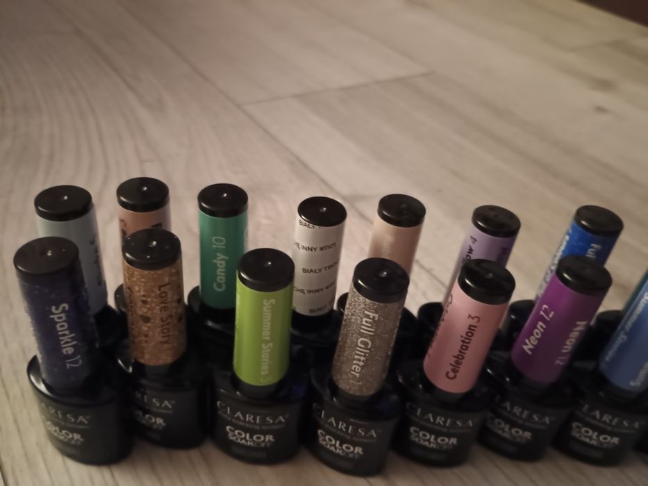 Lakiery hybrydowe 27 kolorów Claresa