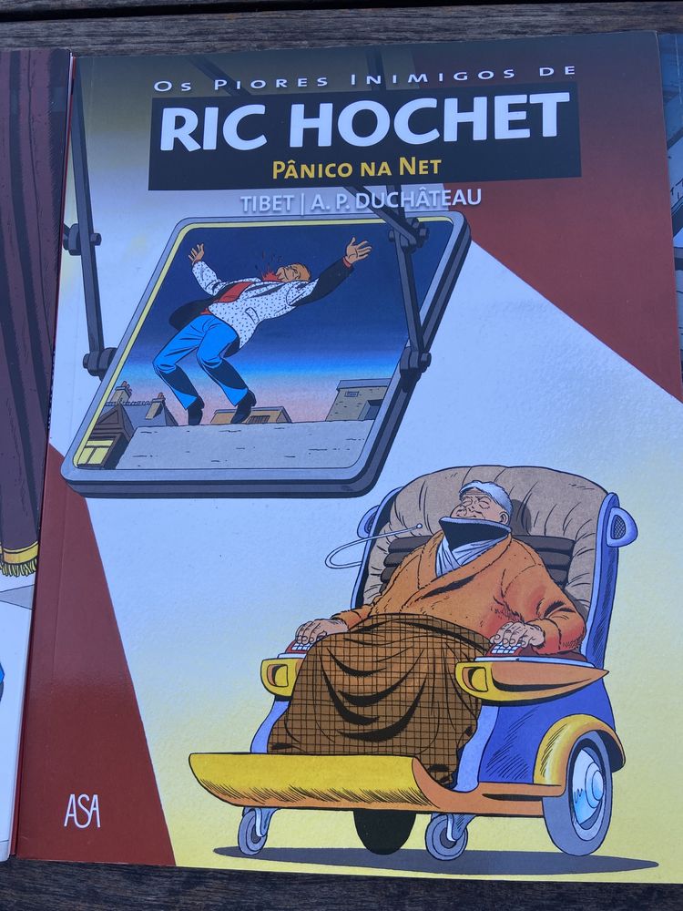 Ric Hochet serie os piores inimigos de ric hochet