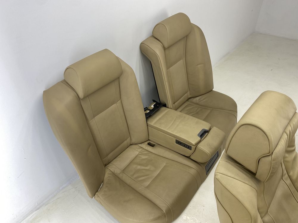 Bmw 7 E65 fotele fotel kanapa tunel wnetrze tapicekra
