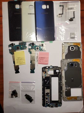Samsung Note 5 N920 Крышка, запчасти, стекло, чехол, пленка