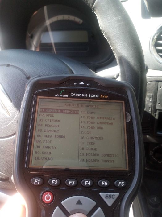 Maquina de diagnóstico pré OBD