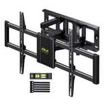 Suporte de TV rotativo braços duplos 37" a 75" até 45kg