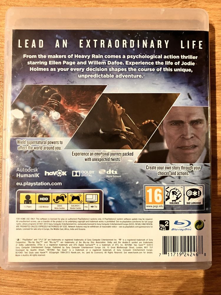 BEYOND: Two Souls