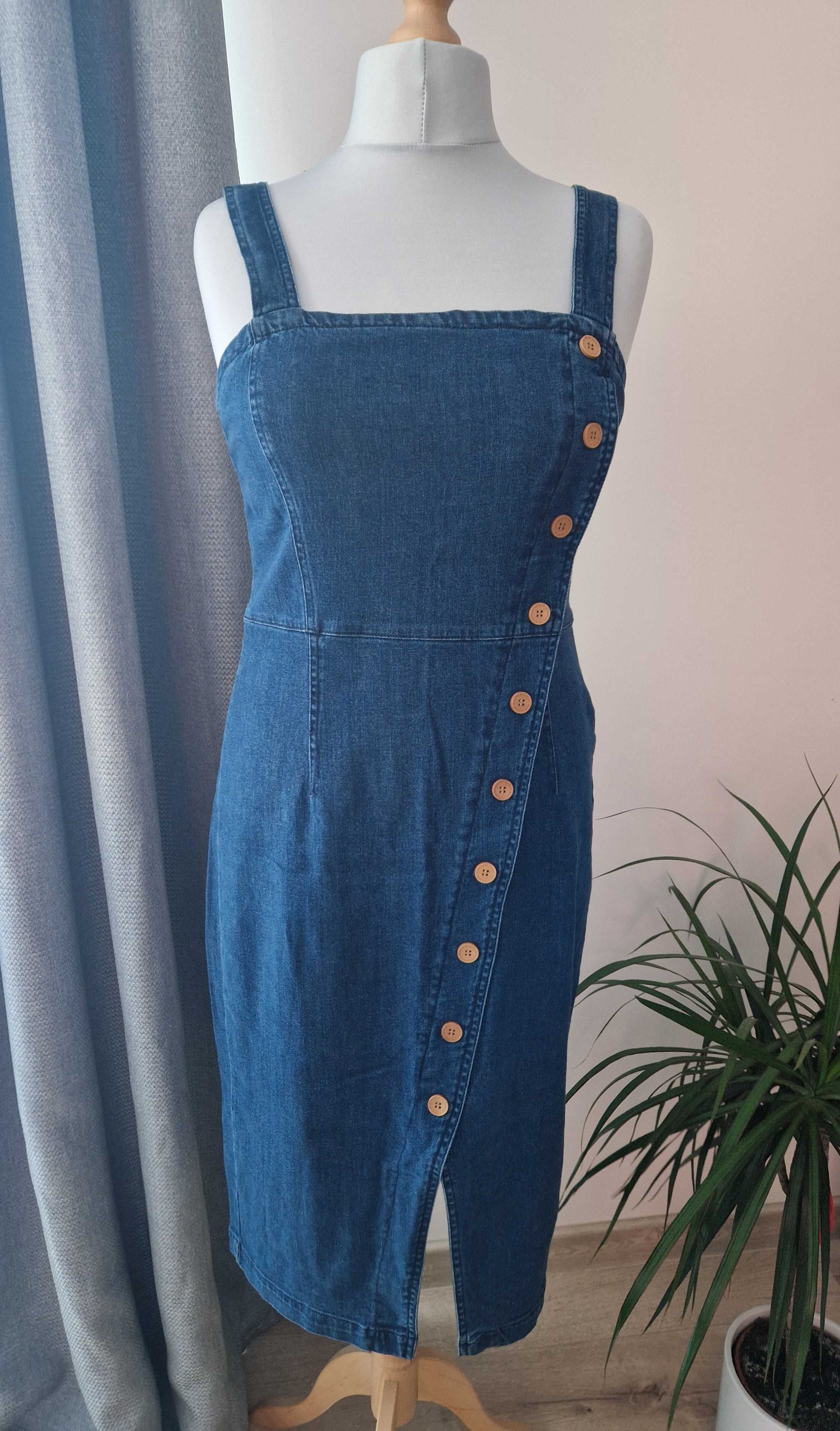Vero Moda Sukienka Jeansowa L