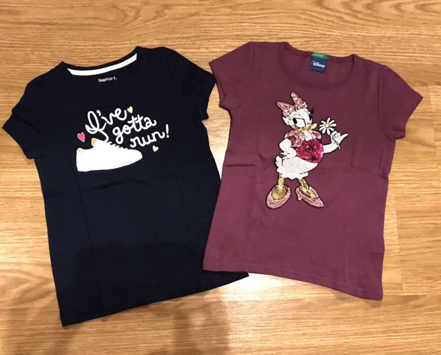 T-shirts Gap Kids e Disney Benetton