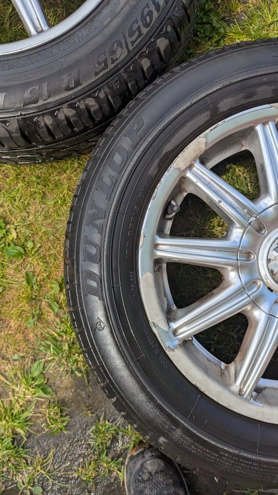 Alufelgi 15 R15 5x100  BBS Skoda Octavia I  z oponami
