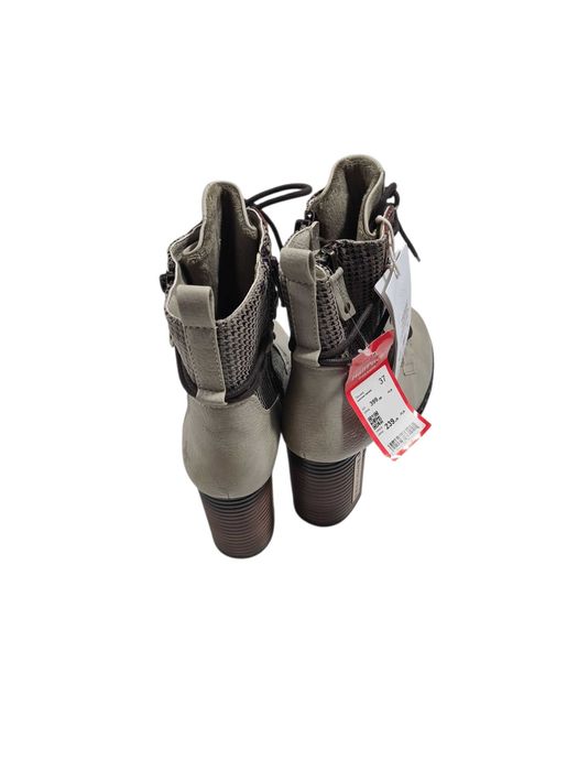 Trzewiki ocieplane na obcasie mustang r37