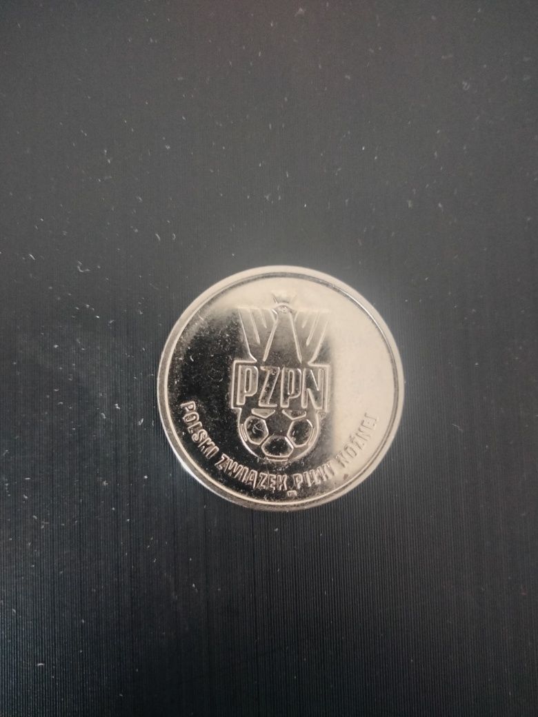 Moneta PZPN Arkadiusz Bąk pomocnik