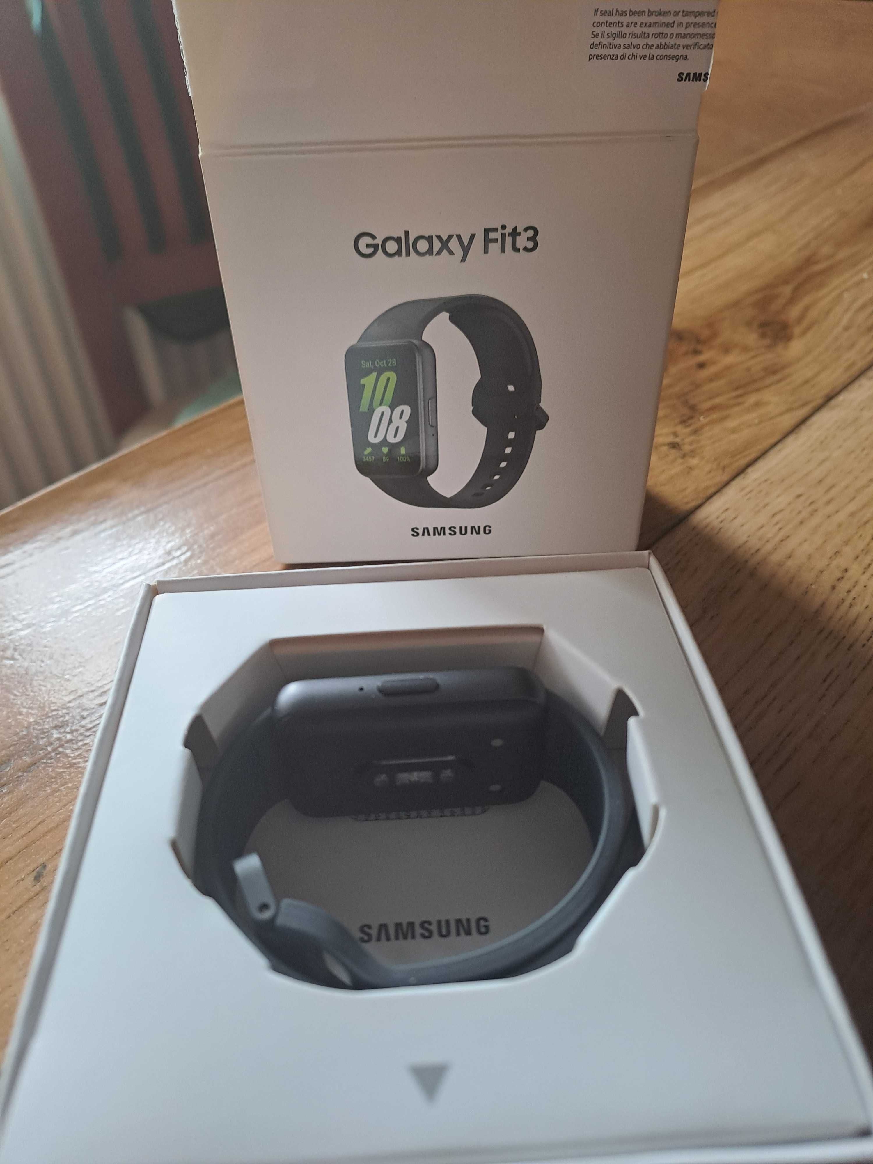 Galaxy Fit3 czarny nowy