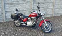 Suzuki Intruder 125 VL
Przebieg  udokumentowany 19900km