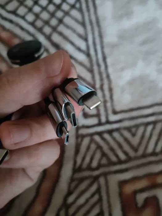 6w1 - Uniwersalny elegancki kabel ładowarki - NOWY (3w1 razy dwa)
