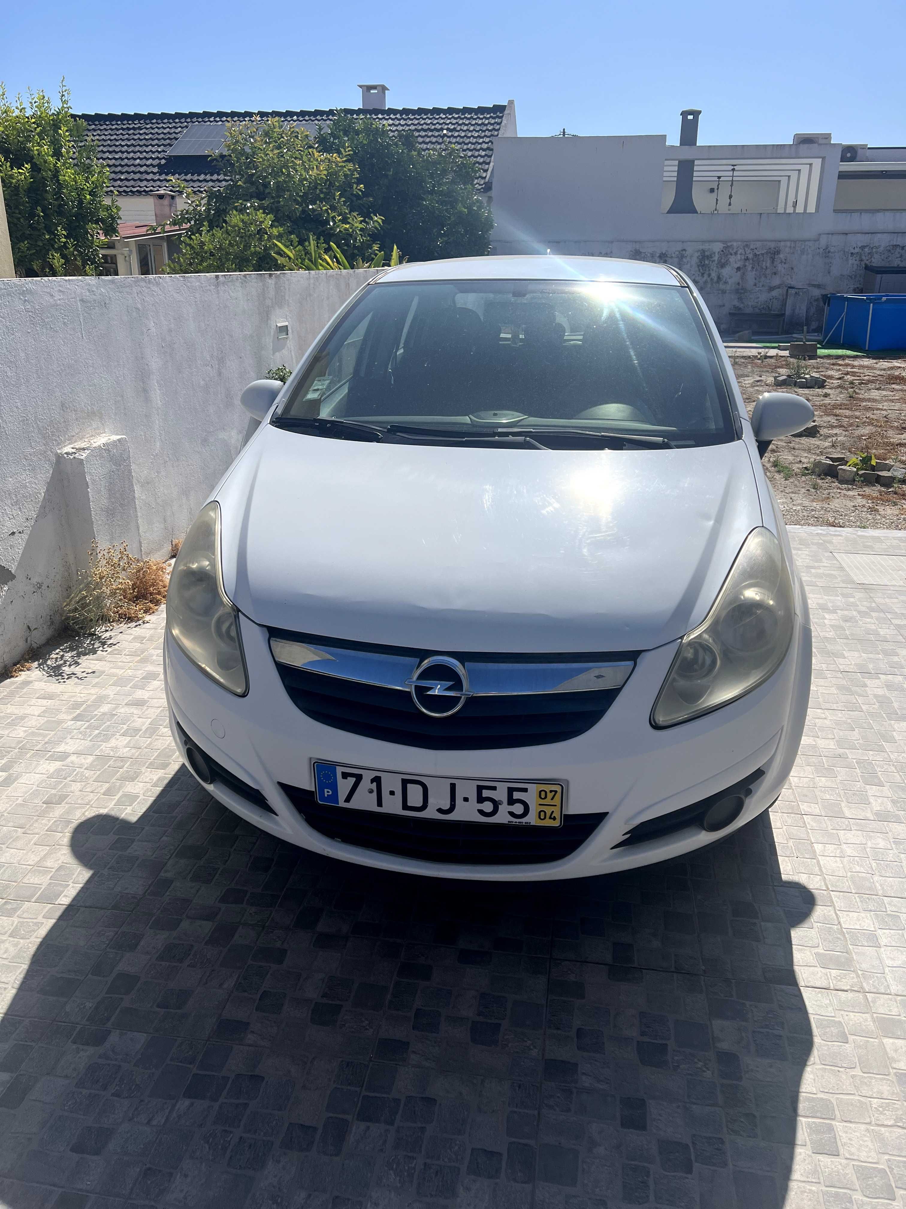 Opel Corsa D 2007  (supostamente caixa partida)