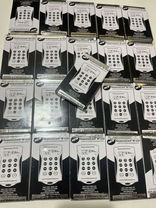 пульт голосования Turning Technologies ResponseCard RF LCD.