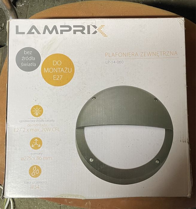 Lampa natynkowa aluminiowa