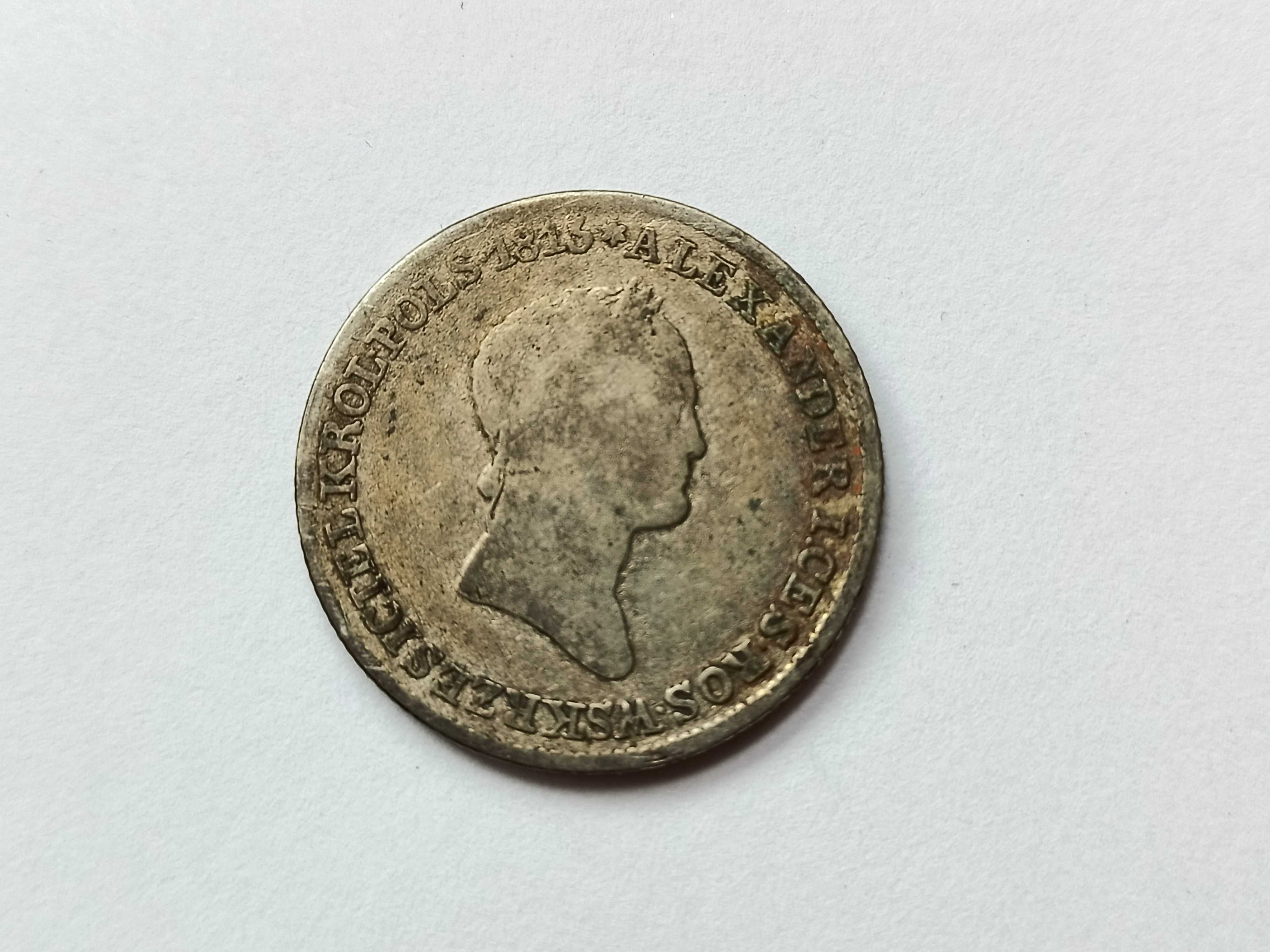1 Złoty 1834 IP kropki po ZŁO i POL rzadka oryginał Srebro