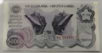 Jugosławia banknot 500000 Dinara 1989 rok