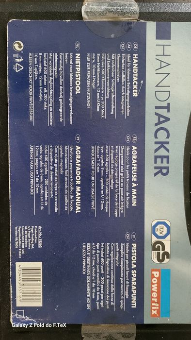 Agrafador powerfix completo