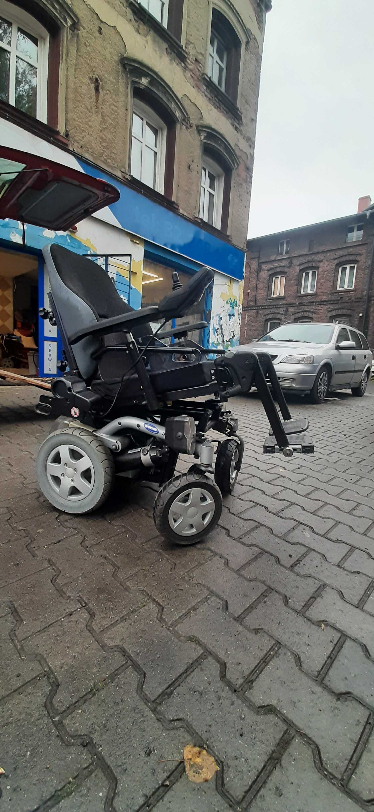 Wózek inwalidzki Storm euro 3 -elekt.regulacja - nowe akumulatory
