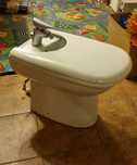 Bidet roca + bateria paffoni + pokrywa