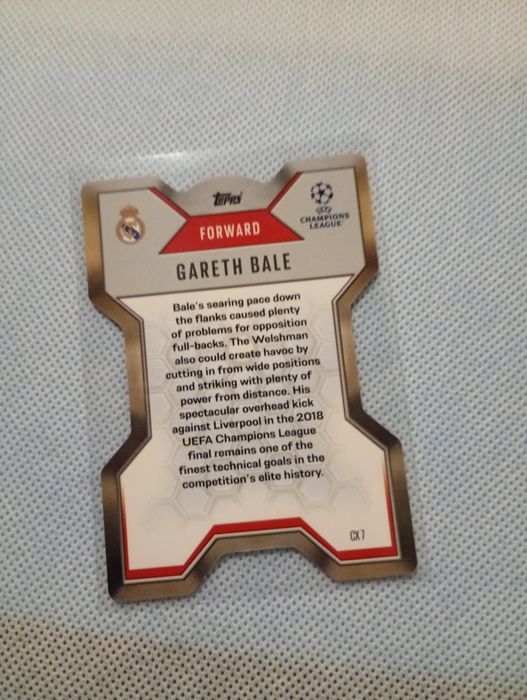 Carta Topps Shield Gareth Bale