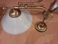 Mosiężna lampa stołowa