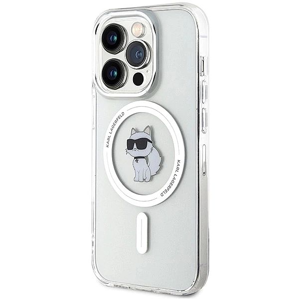 Etui Karl Lagerfeld IML Choupette MagSafe na iPhone 14 Pro - przezrocz