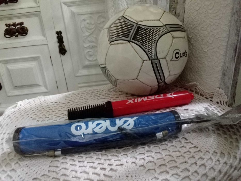 GRATIS piłka nożna do gry pompki do pompowania piłki