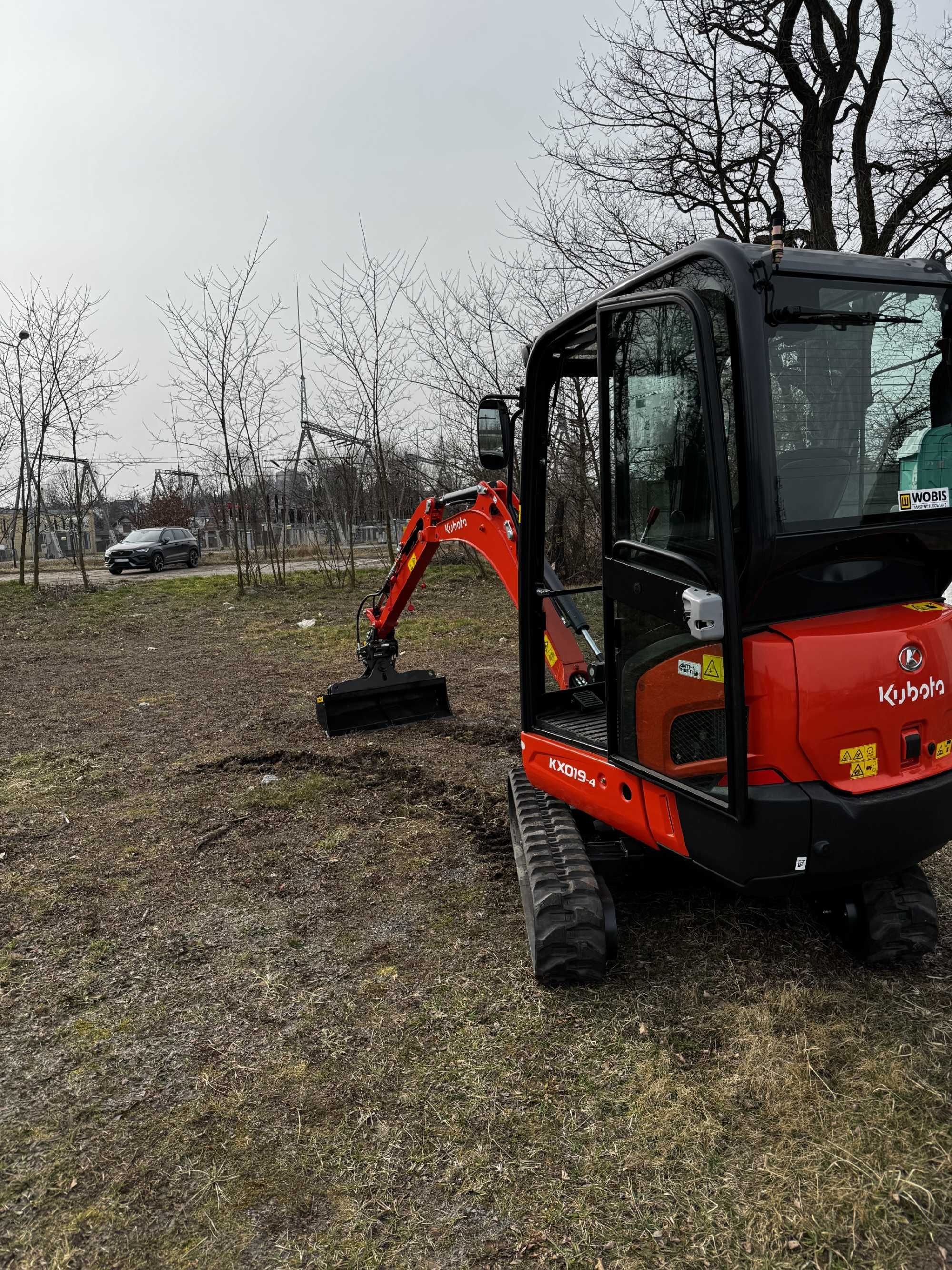 Wynajem minikoparki z operatorem Mikołów/Śląsk