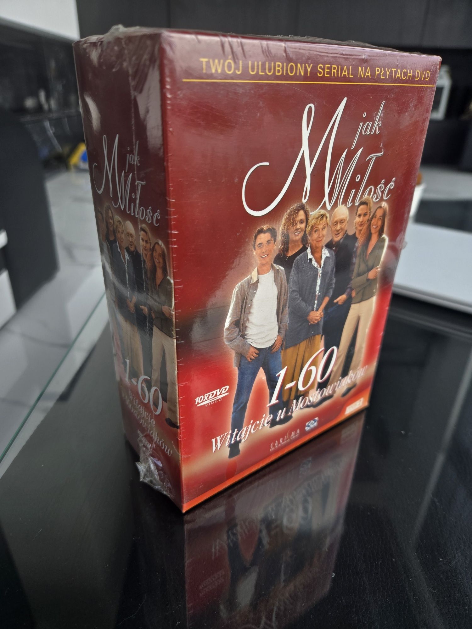 Zestaw 10 płyt DVD - 60 odcinków serialu  M jak Miłość