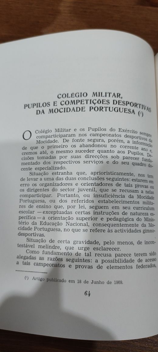 De meditar… para a história da educação física nacional