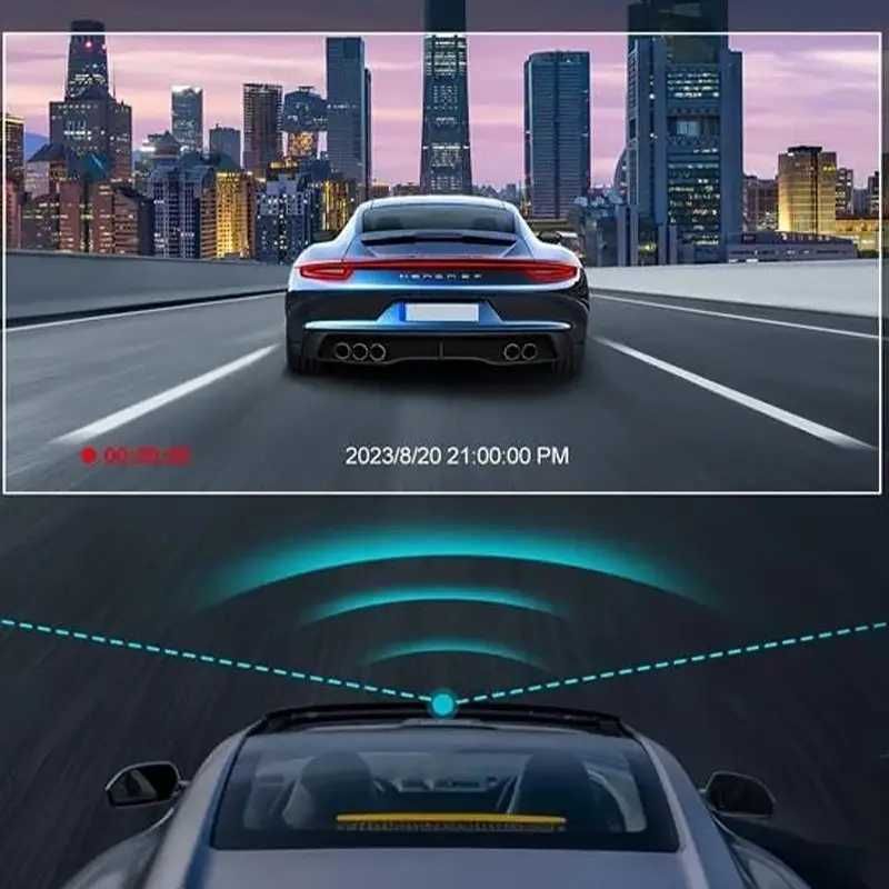 Автомобільний відеореєстратор SV3 Full HD 1080P з задньою камерою